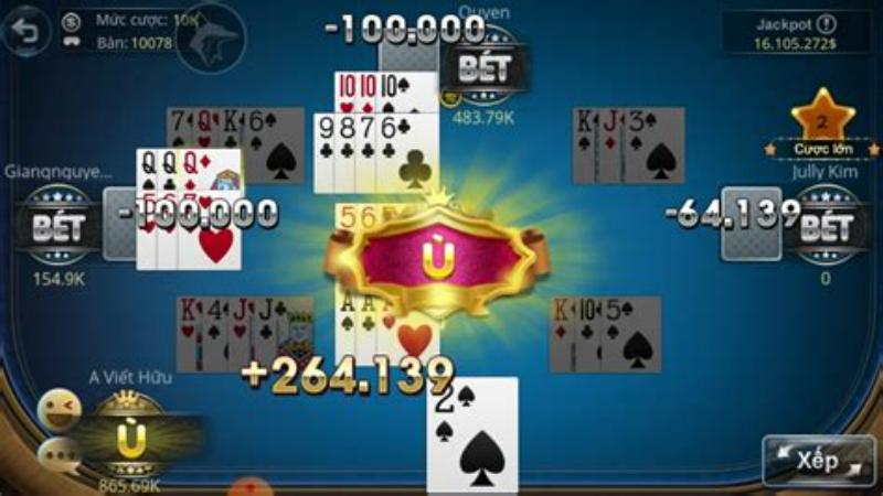 Các cách đánh phỏm bao thắng tại Sun win